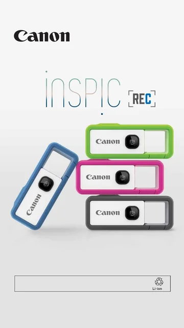 canon キヤノン iNSPiC REC FV-100_iNSPiC REC PIKACHU MODEL